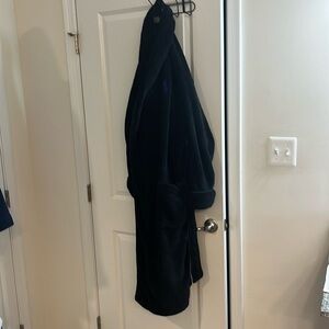 Polo Ralph Lauren Big Logo Player Bath House Robe black purple Men’s One Size